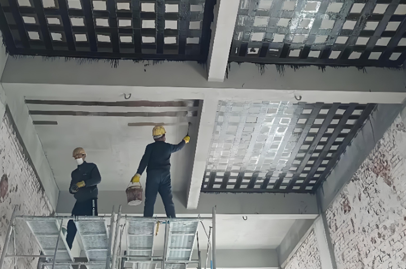 建筑加固結(jié)構(gòu)老化與損傷