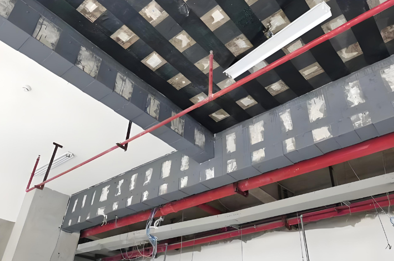 建筑加固粘鋼加固