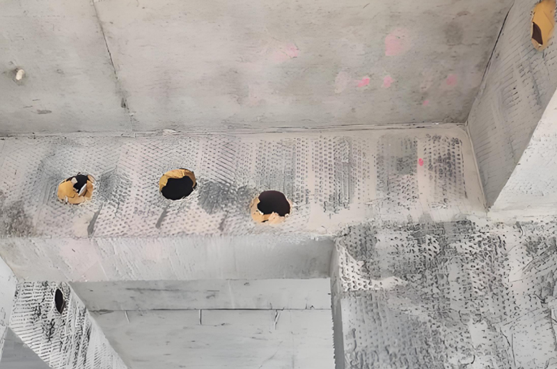 梁底開洞打斷鋼筋怎么處理